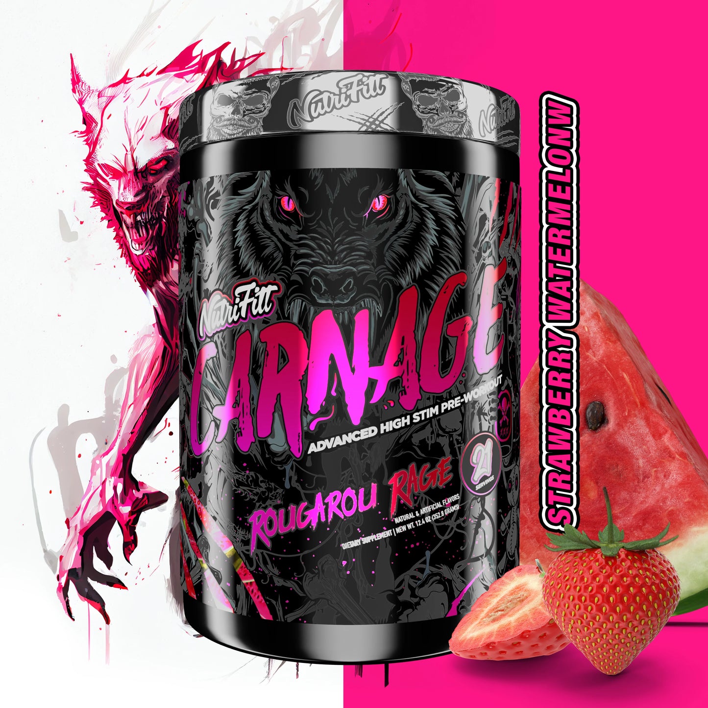 NUTRIFITT CARNAGE PRE-WORKOUT