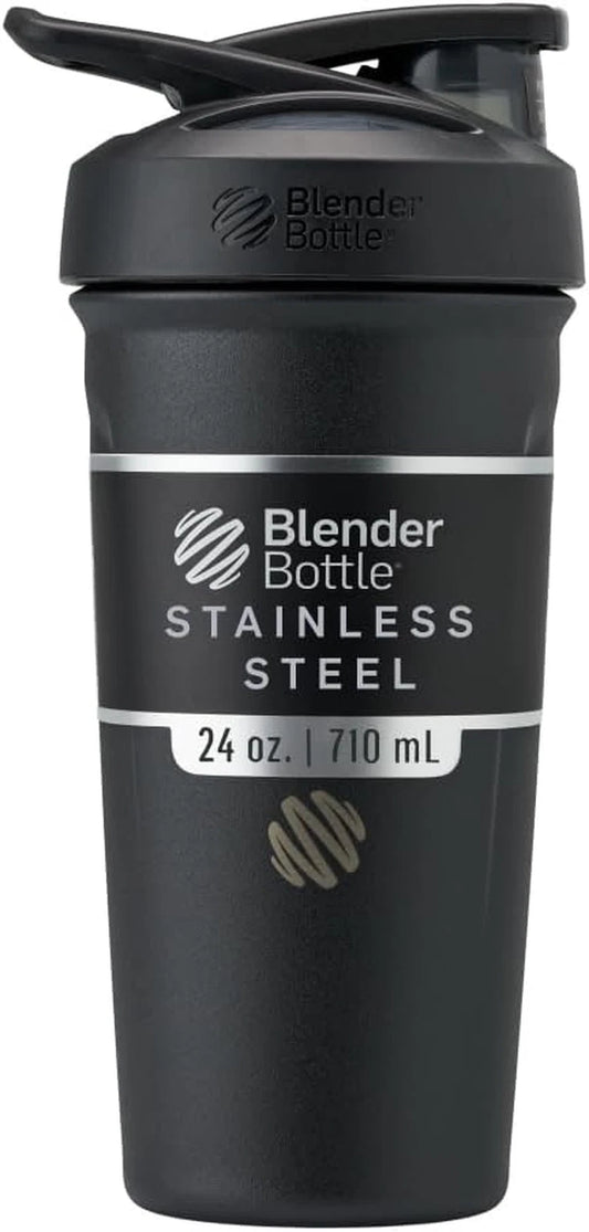 BLENDER BOTTLE STRADA-STAINLESS STEEL 24OZ