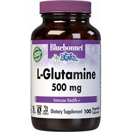 BLUEBONNET NUTRITION L-GLUTAMINE 500 MG 100 CAPS