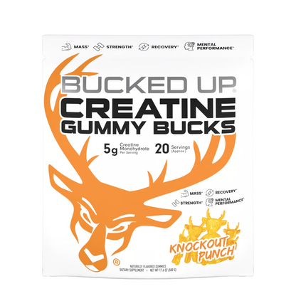 BUCKED UP CREATINE GUMMY BUCKS