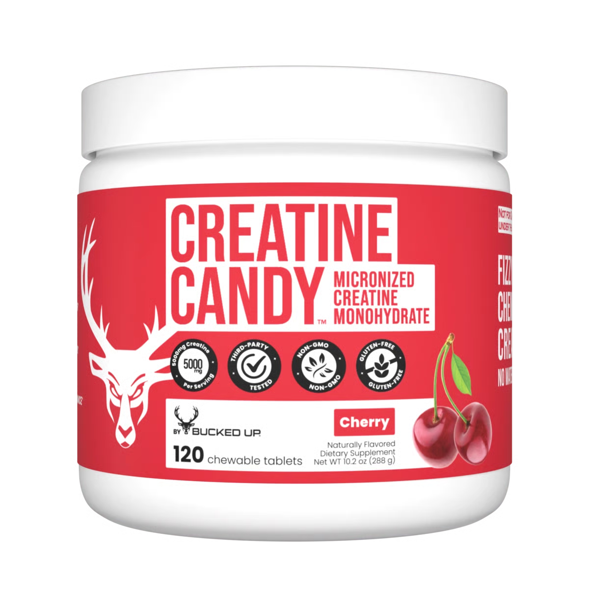 BUCKED UP CREATINE CANDY - CHEWABLE MICRONIZED CREATINE MONOHYDRATE