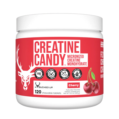 BUCKED UP CREATINE CANDY - CHEWABLE MICRONIZED CREATINE MONOHYDRATE