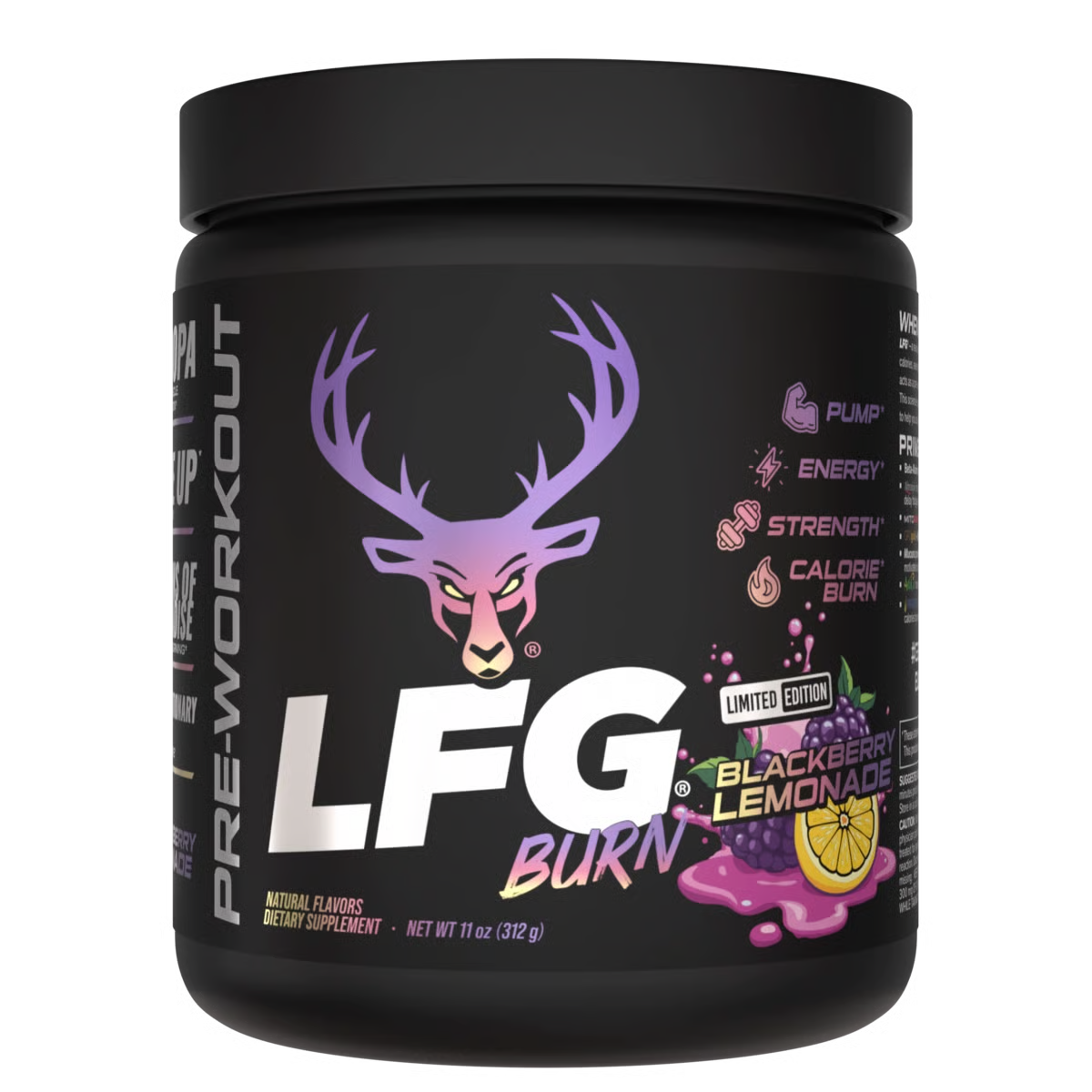 BUCKED UP LFG BURN PREWORKOUT