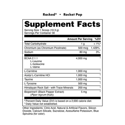 BUCKED UP RACKED BCAA